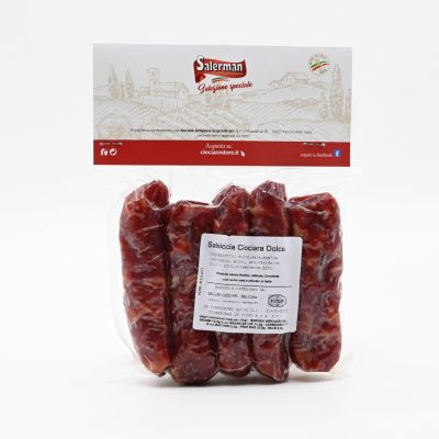 SALSICCIA CIOCIARA DOLCE GR 300 ca.