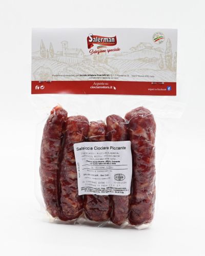 SALSICCIA CIOCIARA PICCANTE GR 300 ca.