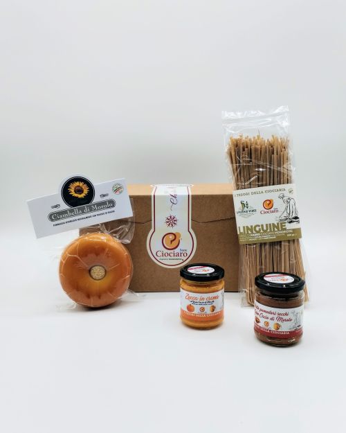 Ciambella, linguine, pesto-Green Box Ciociaro GM1