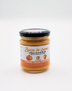 Zucca in crema al Gran cacio di Morolo Gr. 180